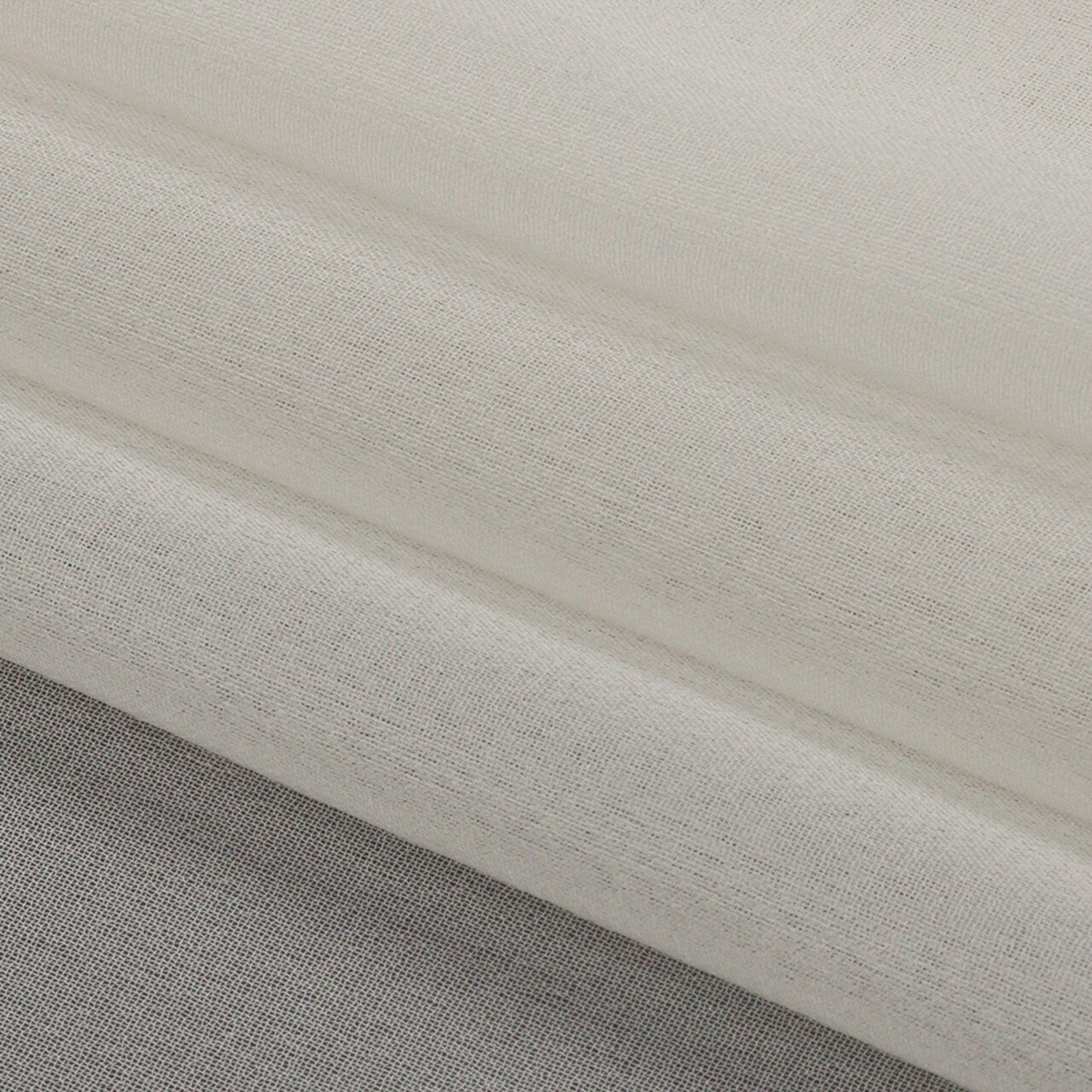 1 Yard Soft Flowing Antique White Silk Chiffon Fabric Premium Collection 54 Inch Width